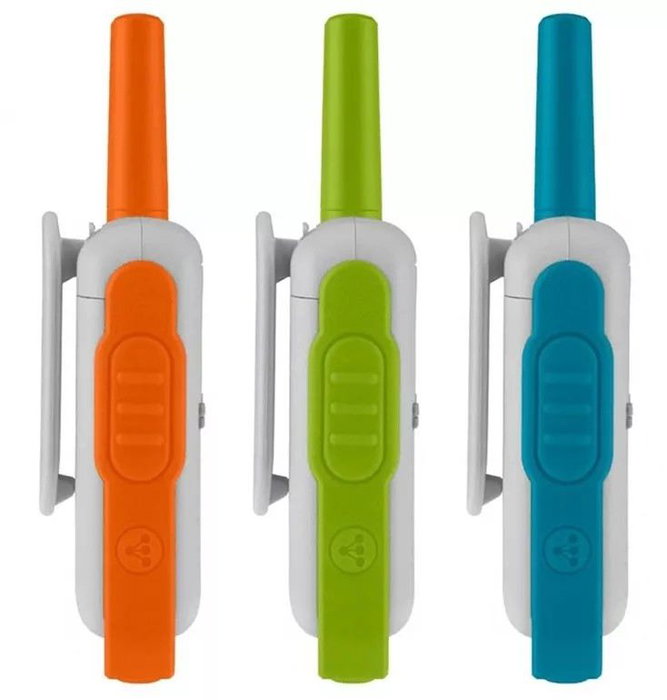 Motorola Walkie Talkie T42 - Pack de 3 Unidades, Walkie Talkies para Exteriores, Comunicación por Radio