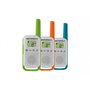 Motorola Walkie Talkie T42 - Pack de 3 Unidades, Walkie Talkies para Exteriores, Comunicación por Radio