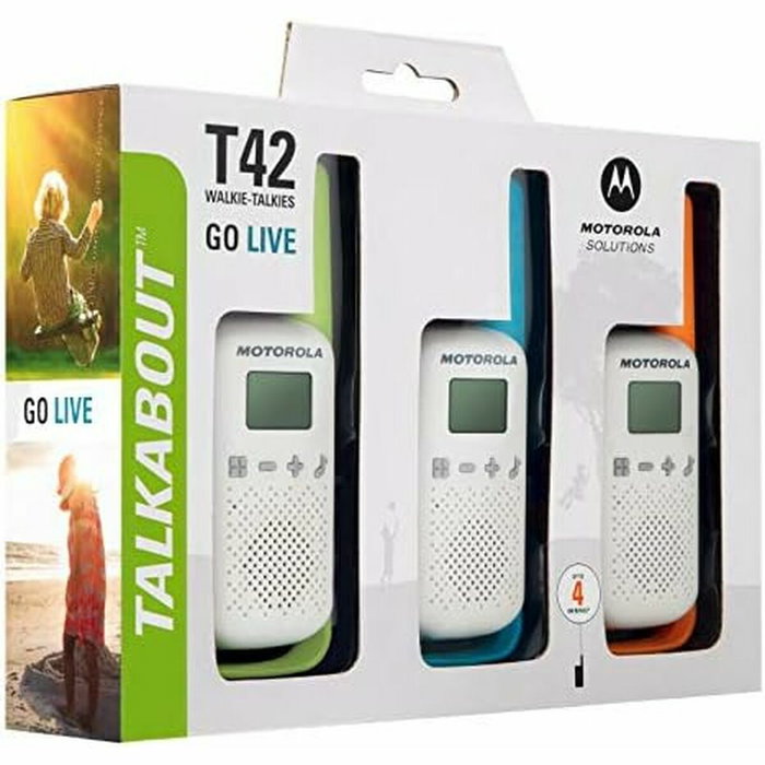 Motorola TALKABOUT T42 Triple Pack Multicolor Motorola TALKABOUT T42 Triple Pack Multicolor