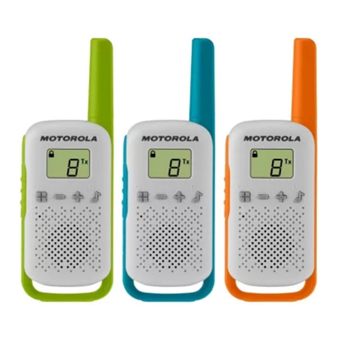 Motorola TALKABOUT T42 Triple Pack Multicolor Motorola TALKABOUT T42 Triple Pack Multicolor