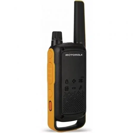 Motorola Talkabout T82 Extreme - Pack de 2 Walkie Talkies, Alcance Hasta 10 km, 16 Canales, Resistente IPX4, Linterna LED, Sincronización Sencilla Motorola Talkabout T82 Extreme - Pack de 2 Walkie Talkies, Alcance Hasta 10 km, 16 Canales, Resistente IPX4, Linterna LED, Sincronización Sencilla