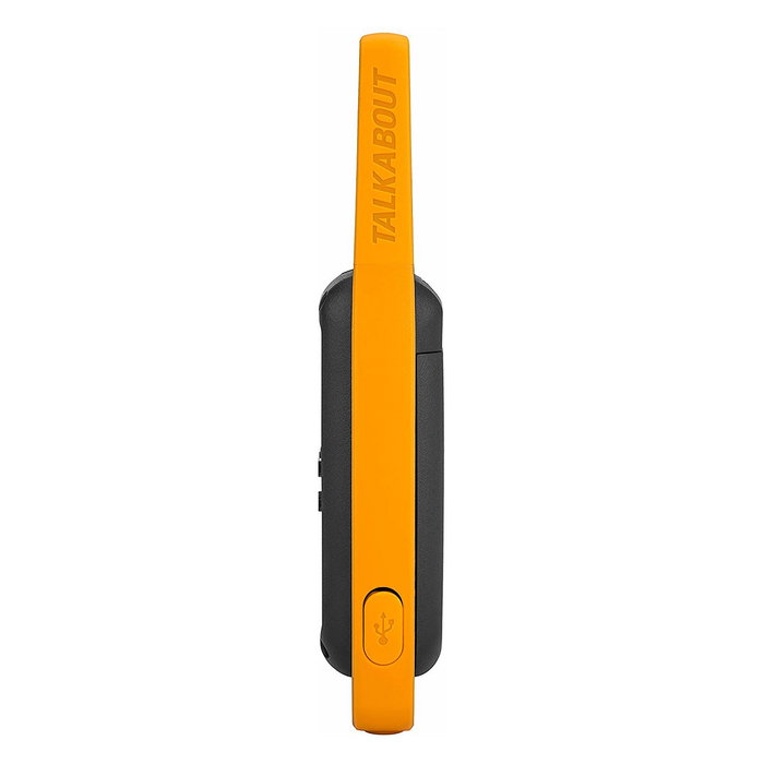Motorola TALKABOUT T82 Extreme Pack de 2, Negro y Naranja