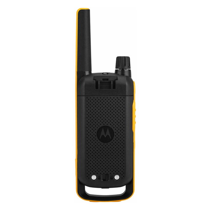 Motorola TALKABOUT T82 Extreme Pack de 2, Negro y Naranja