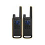 Motorola TALKABOUT T82 Extreme Pack de 2, Negro y Naranja