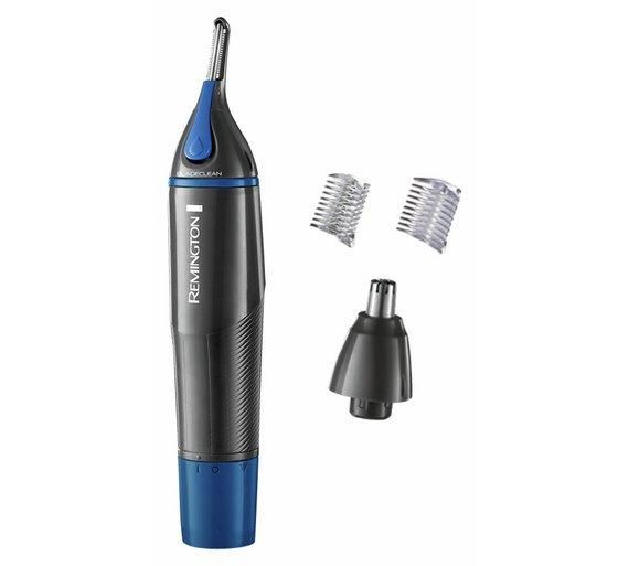 REMINGTON - Cortapelos eléctrico para nariz, orejas y cejas, recargable USB