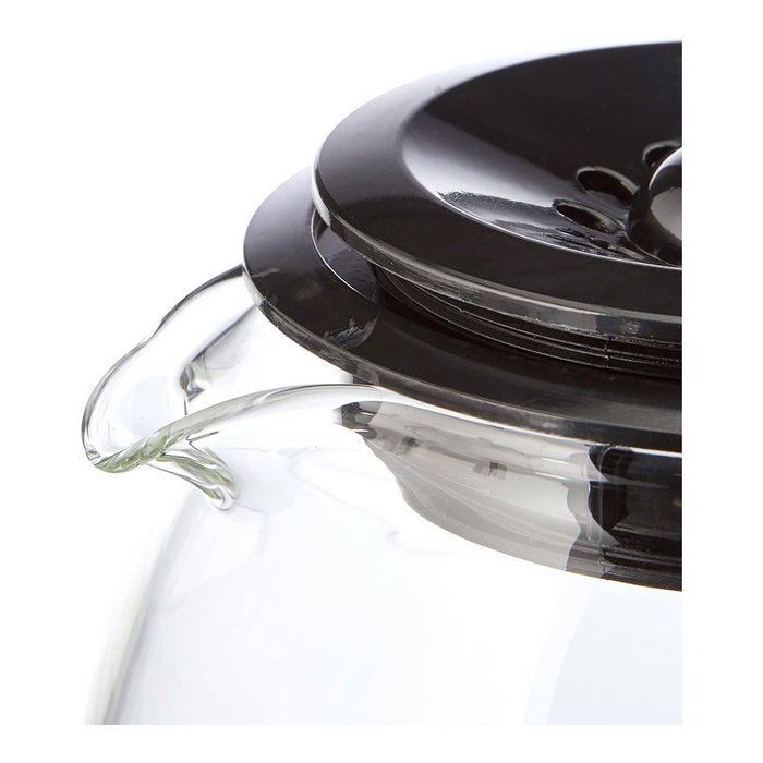 Silex Jarra Conica Universal para Cafetera de Goteo 1 Litro de Vidrio, con Tapa Antigoteo, Altura Ajustable 13.5-15 cm Silex Jarra Conica Universal para Cafetera de Goteo 1 Litro de Vidrio, con Tapa Antigoteo, Altura Ajustable 13.5-15 cm