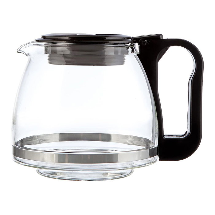 Silex Jarra Conica Universal para Cafetera de Goteo 1 Litro de Vidrio, con Tapa Antigoteo, Altura Ajustable 13.5-15 cm Silex Jarra Conica Universal para Cafetera de Goteo 1 Litro de Vidrio, con Tapa Antigoteo, Altura Ajustable 13.5-15 cm