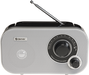 Denver TR-51W Radio FM Analógica Personal Blanco