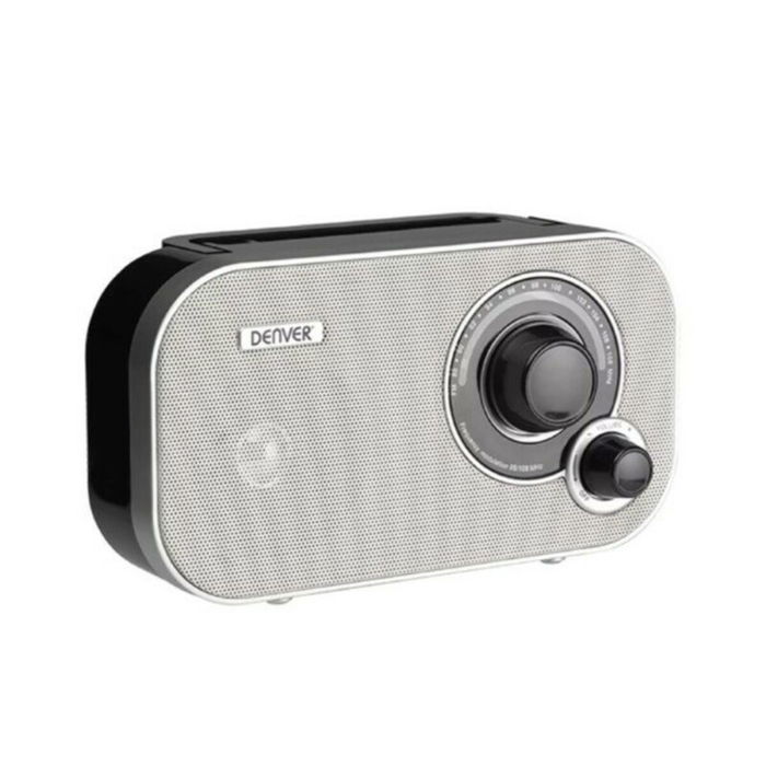 Radio Transistor Denver Electronics TR-51 White AM/FM Blanco Radio Transistor Denver Electronics TR-51 White AM/FM Blanco