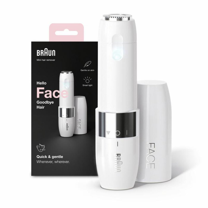 Braun FS1000 Face Mini Depilador Facial Inalámbrico Blanco Braun FS1000 Face Mini Depilador Facial Inalámbrico Blanco