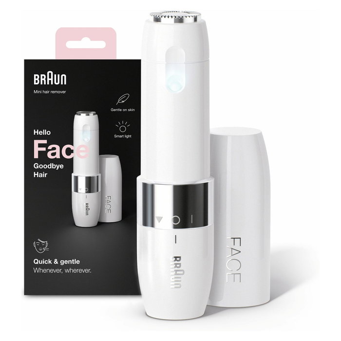 Braun Mini Depiladora Facial FS1000 Blanco