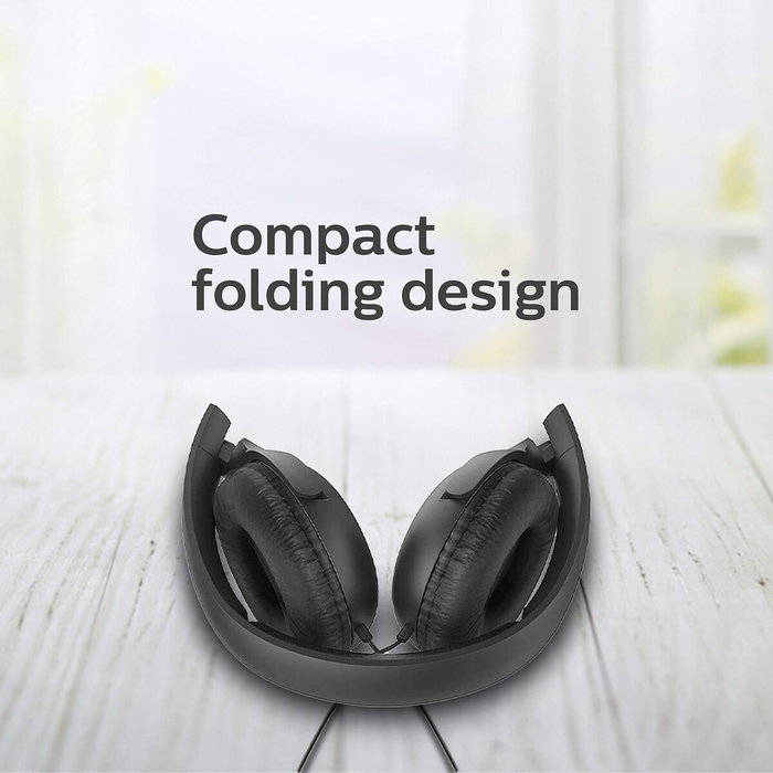 Philips Auriculares TAUH201/BK con Micrófono Integrado Negro