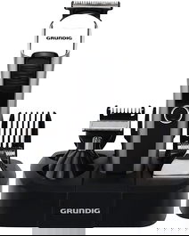 Grundig Multigroom Kit de Cortapelos y Afeitadora - Set Completo para Barba y Cuerpo