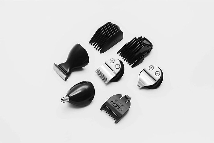 Grundig Multigroom Kit de Cortapelos y Afeitadora - Set Completo para Barba y Cuerpo