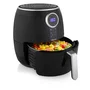 Tristar FR-6956 Freidora de Aire sin Aceite Digital Crispy Fryer 4.5L 1500W con 8 Modos Preprogramados, Negro y Plata