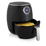 Tristar FR-6956 Freidora de Aire sin Aceite Digital Crispy Fryer 4.5L 1500W con 8 Modos Preprogramados, Negro y Plata