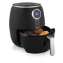 Tristar FR-6956 Freidora de Aire sin Aceite Digital Crispy Fryer 4.5L 1500W con 8 Modos Preprogramados, Negro y Plata