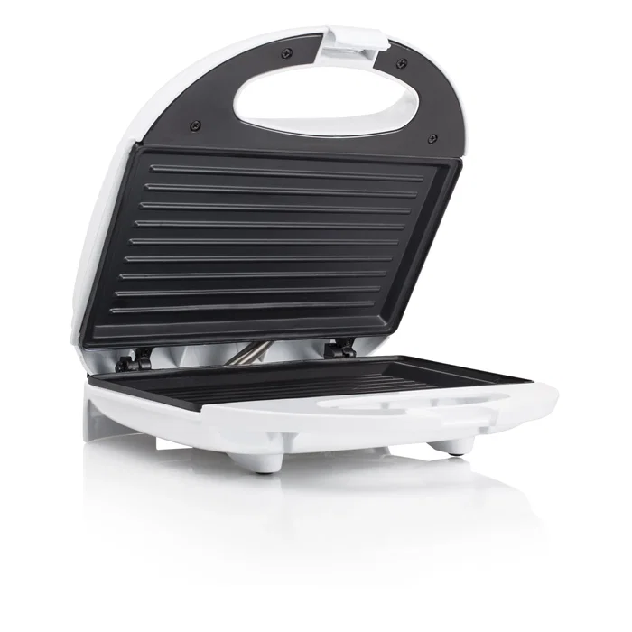 Tristar SA-3050 Sandwichera con Placas Grill, Blanco