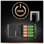 Duracell Cargador CEF27EU-EU con 2 pilas AA y 2 pilas AAA