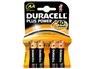 Duracell Pack de 4 Pilas Recargables AA 1300 mAh HR6-B