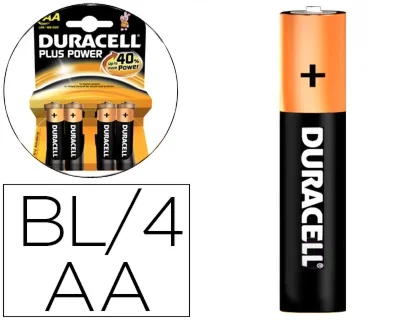 Duracell Pack de 4 Pilas Recargables AA 1300 mAh HR6-B Duracell Pack de 4 Pilas Recargables AA 1300 mAh HR6-B