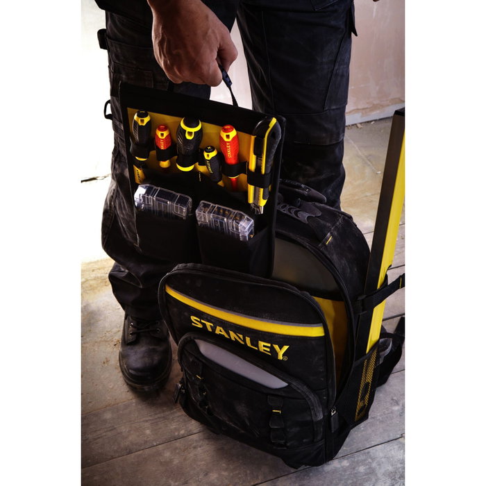 Stanley Essential Mochila con Asa Telescópica Negro / Amarillo