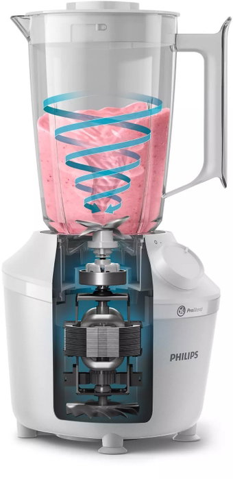 Philips Series 3000 HR2041 Batidora de pie - Blanco Philips Series 3000 HR2041 Batidora de pie - Blanco