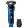 Philips Shaver Serie 5000 S5466/17 Negro y Azul con Recortador de Precisión