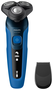 Philips Shaver Serie 5000 S5466/17 con Recortador y Tapa Protectora, Azul/Negro