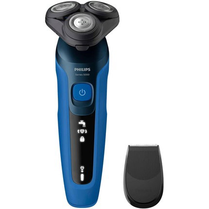 Philips Shaver Serie 5000 S5466/17 con Recortador y Tapa Protectora, Azul/Negro Philips Shaver Serie 5000 S5466/17 con Recortador y Tapa Protectora, Azul/Negro