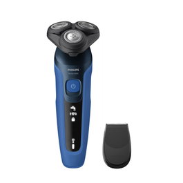 Philips Shaver Serie 5000 S5466/17 con Recortador y Tapa Protectora, Azul/Negro