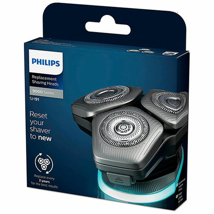 Philips SH91/50 Cabezales de Repuesto para Series 8000, 9000 e i9000, Pack de 3