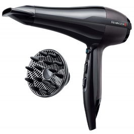 Remington - Secador de Pelo 2300W con Motor AC y Difusor, Secador Profesional de Alta Potencia para el Cabello