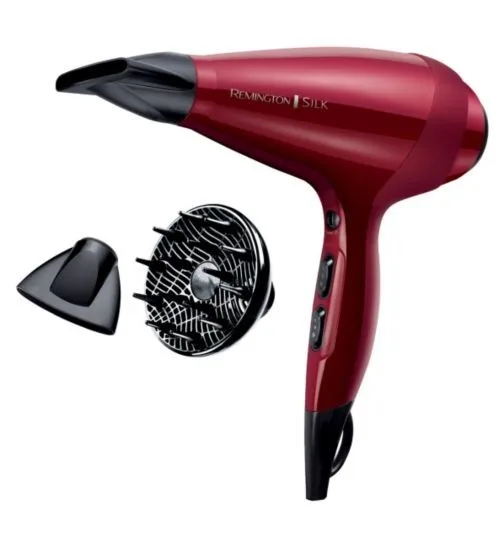 Remington Silk Dryer AC9096 2400W Rojo Remington Silk Dryer AC9096 2400W Rojo
