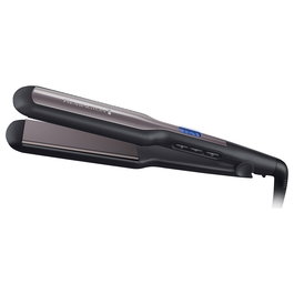 Remington S5525 Pro Ceramic Extra Plancha de Pelo con Calentador Cerámico PTC, 4.5 cm, 150-230 °C, Calentamiento 15 s, Pantalla, Negro