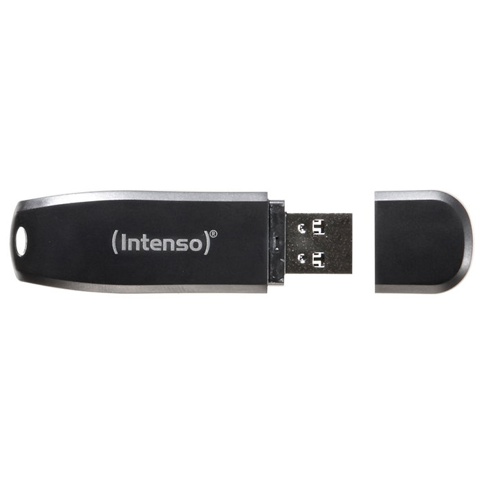 Intenso Memoria USB Speed Line 64GB Negro
