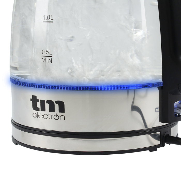 Hervidor TM Electron 1,7 L Cristal Vidrio de Borosilicato Hervidor TM Electron 1,7 L Cristal Vidrio de Borosilicato