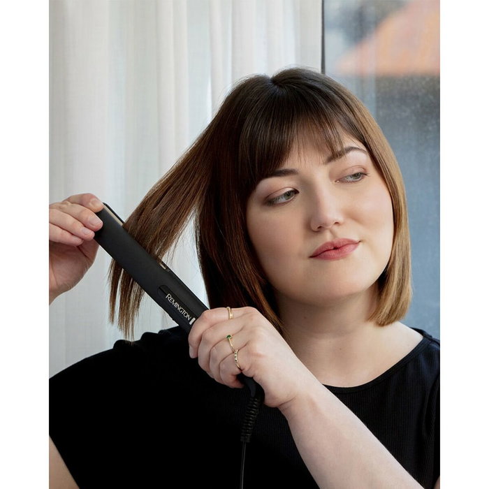 Remington Plancha de Pelo Ceramic Slim S1510 Negro