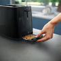 Philips Daily Collection HD2581/90 Tostadora de 2 Ranuras, Negra