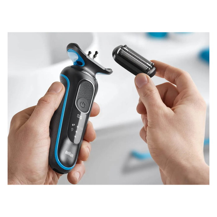 Braun Series 5 51-B1000s Máquina de Afeitar de Láminas Recargable, Cortadora de Precisión, Uso en Mojado y Seco, 50 Minutos de Autonomía Braun Series 5 51-B1000s Máquina de Afeitar de Láminas Recargable, Cortadora de Precisión, Uso en Mojado y Seco, 50 Minutos de Autonomía