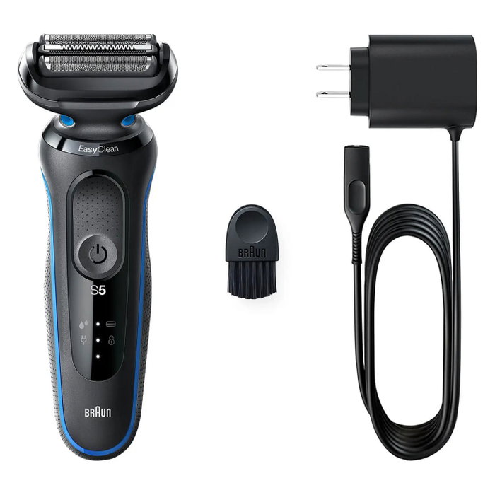 Braun Series 5 51-B1000s Máquina de Afeitar de Láminas Recargable, Cortadora de Precisión, Uso en Mojado y Seco, 50 Minutos de Autonomía Braun Series 5 51-B1000s Máquina de Afeitar de Láminas Recargable, Cortadora de Precisión, Uso en Mojado y Seco, 50 Minutos de Autonomía