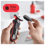 Braun Series 5 51-R1000s Máquina de Afeitar Eléctrica Recargable 3 Cabezales con AutoSense, Tecnología Láminas, Negro/Rojo, A Prueba de Agua, Incluye Cargador