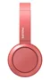 Philips Auriculares Diadema Inalámbricos Bluetooth 5.0 TAH4205RD/00, Con Micrófono Integrado, Supraaural, Plegable, Batería 29h, Color Rojo