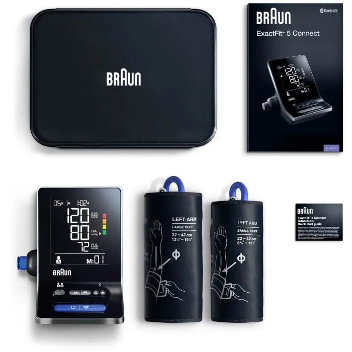 Braun Tensiometro de Brazo BUA6350EU Connected Exacfit 5