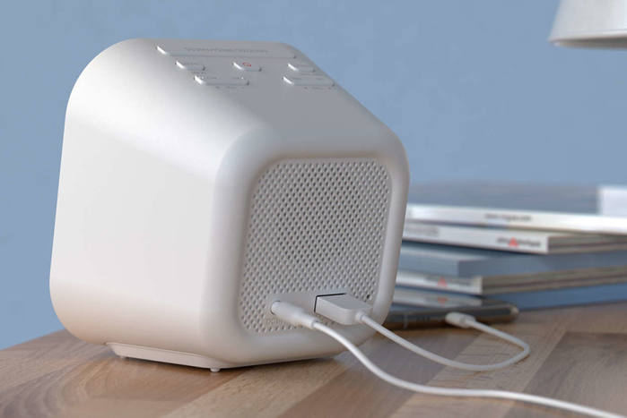 Philips TAR4406/12 Reloj despertador digital Blanco con Radio FM y Puerto USB Philips TAR4406/12 Reloj despertador digital Blanco con Radio FM y Puerto USB