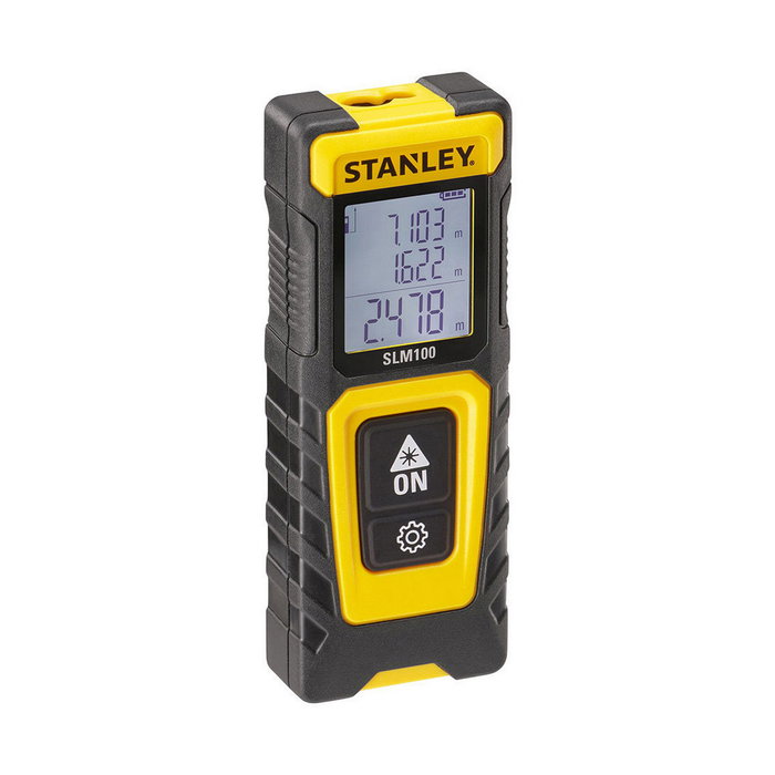 Stanley SLM100 Medidor de Distancia Láser hasta 30m Stanley SLM100 Medidor de Distancia Láser hasta 30m