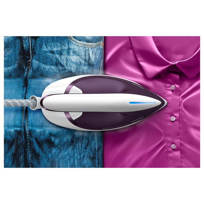 Philips PerfectCare Compact Plus GC7933/30 Lila y Blanco