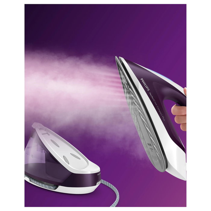 Philips PerfectCare Compact Plus GC7933/30 Lila y Blanco