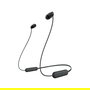 SONY WI-C100 Auriculares Intraurales Inalámbricos Bluetooth 5.0, IPX4, 25h Batería, Micrófono Integrado, USB-C, Negro