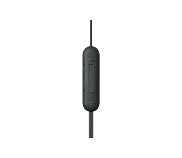 Sony WI-C100 Auriculares Inalambricos Negro, 25 Horas de Autonomía, IPX4, Bluetooth 5.0
